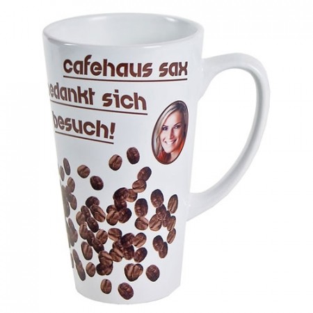 Caffe latte krus - Stor